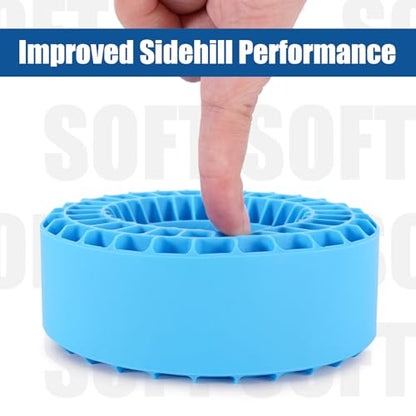 INJORA Silicone Rubber Insert for 1.9" 120-124mm × 45-48mm Tire, BL, 1908 - color: Blue