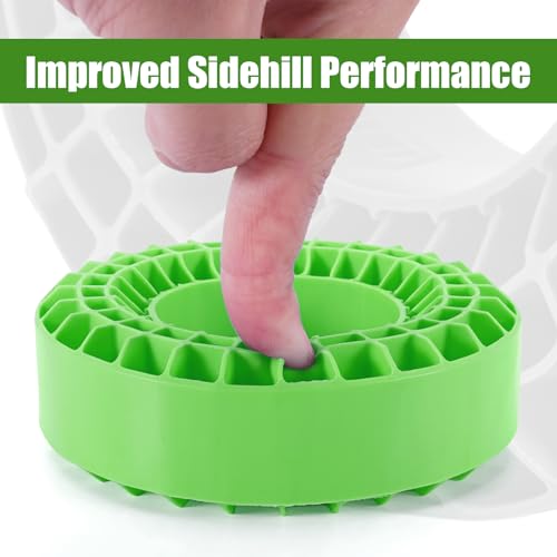 INJORA Silicone Rubber Inserts for 108-110mm(4.35" OD) 1.9 Tires, GN, 1907 - color: Green