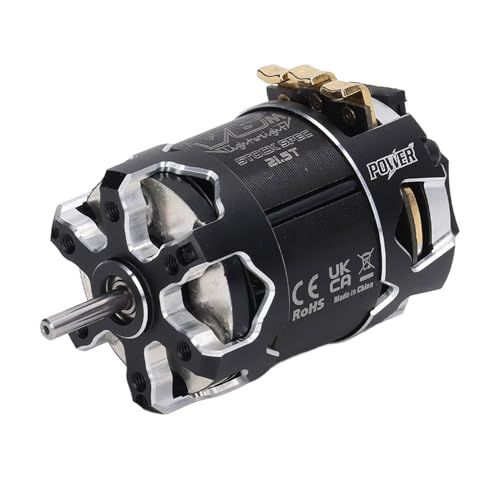 540 V6M Sensored Brushless Motor Powerful 2400KV High RPM for 1/10 RC Car Aluminum Alloy Black