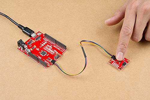 SparkFun High Precision Temperature Sensor - TMP117 (Qwiic) | Programmable temp alert limits Operating voltage 1.8V-5.5V 16-bit resolution NIST traceability Maximum range -55°C to 150°C