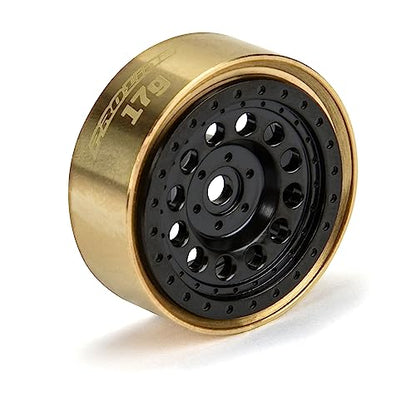 Pro-Line Racing 1/24 Rock Shooter Brass F/R 1.0 7mm Whl 2 Blk PRO281200 RC Tire