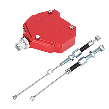 BRRNOO Clutch, Aluminum Alloy Clutch Box Aluminium Alloy Universal Modification Brake for Motorcycles and ATVs (Red) - color: Red