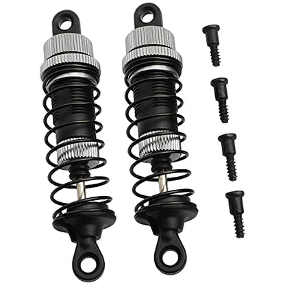 9201E RC Cars Aluminum Alloy Shocks Absorber PX9200-18 Accessories Spare Parts for 1:10 9201E 9203E 9205E 9206E 9200 Trucks 200E 210E RC Cars - color: 2 Pcs Grey
