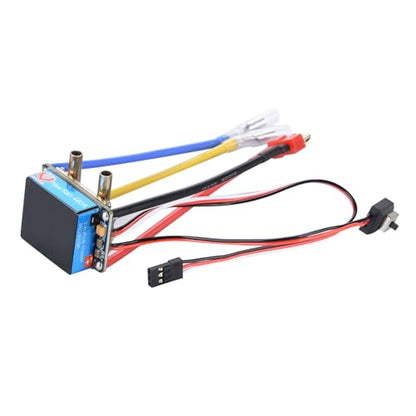 ZEZEFUFU Waterproof Brushed ESC Kit Water-Cooled Electronic Speed Controller Replacement for RC Car, Boat, Truck - size: 480A