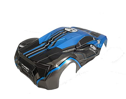 1/10 Scale RC Painted Precut Drift Racing Touring Onroad Car Body Shell Width 200mm with Wing Mirror Accessories (Lykan)