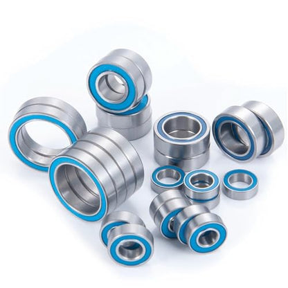 Double Rubber Seal for Axial for Yeti XL for RTR RC Crawler Car Upgrade Parts Ball Bearing 24PCS/Set Rubber Sealed Bearings