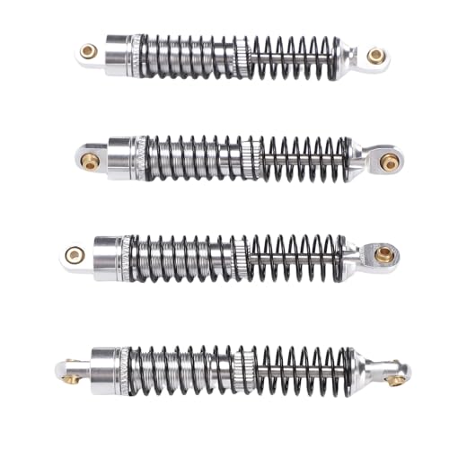 Aramox Oiled Shock Absorbers, 66mm Threaded RC Car Damper Replacement for ASCENT 18 RC 1/18 Crawler
