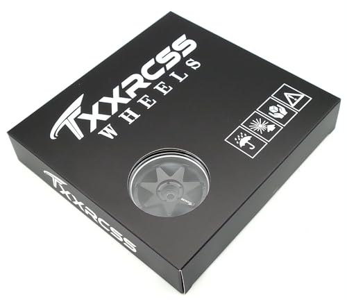 1/10 RC Drift Tires and Aluminum Wheels Rims Rally Racing Tyres 12mm Hex for 1:10 Scale On Road Touring Street Car Tamiya Traxxas HPI KYOSHO XV02 XV01 TT01 TT02 PTG2 A959 4pcs (Black) PP2501 - color: Black