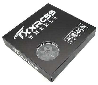 1/10 RC Drift Tires and Aluminum Wheels Rims Rally Racing Tyres 12mm Hex for 1:10 Scale On Road Touring Street Car Tamiya Traxxas HPI KYOSHO XV02 XV01 TT01 TT02 PTG2 A959 4pcs (Black) PP2501 - color: Black