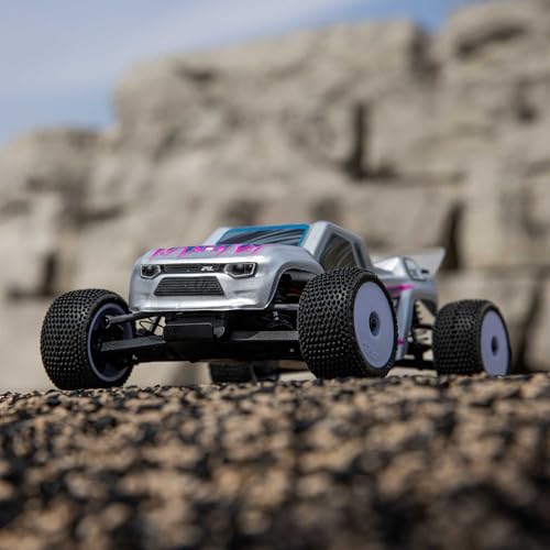 Losi Micro-T 1/28 2 Wheel Drive Silver RTR LOS-1392T2 | Battery and Charger included - color: Silver