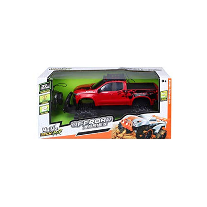 Maisto Tech R/C 1:16 Scale 2.4 GHz Off Road 2019 Chevrolet Silverado, Red