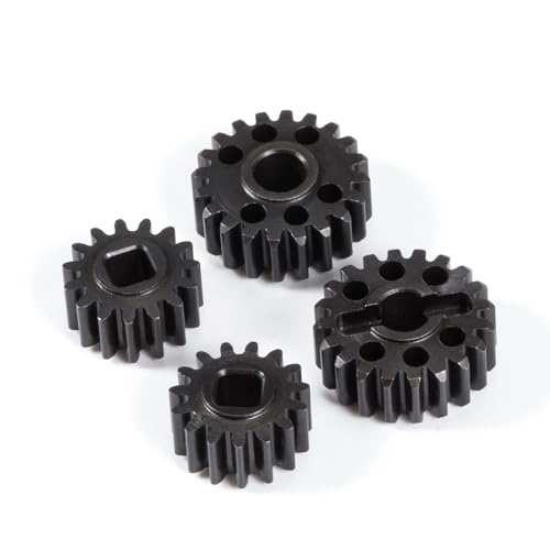 Heat Treated Steel 15T/20T Portal Overdrive Gear 36% OD 12T/23T Standard Gear for Axial 1/10 Capra F9 SCX10 III AR45 Portal Axle (15T 20T) - color: 15t 20t