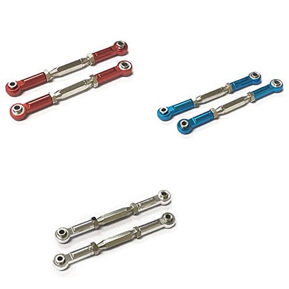 Replacement Part For 4X4 Aluminum Steering Turnbuckle Toe Link Camber Linkage 85mm-97mm M3 Embled Rod Ends Hollow Balls Left Rig - (Color: Blue) - color: Blue