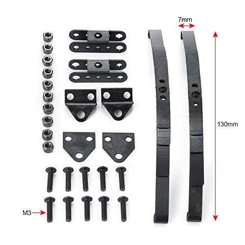 Steel Leaf Springs HighLift Chassis for D90 1/10, 2PCS | RC Crawler Car, Upgrade Parts