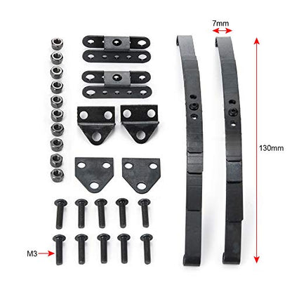 Steel Leaf Springs HighLift Chassis for D90 1/10, 2PCS | RC Crawler Car, Upgrade Parts
