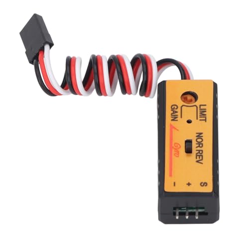 RC Stability Control Mini Gyro Module for RC Cars Accurate Stage Gain Sensitivity RC Car Gyro Controller Module 4-6V