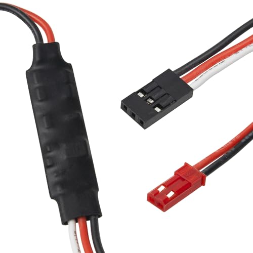 2Set Vgoohobby RC Winch Controller,RC Winch CH3 Control Cable Compatible with Traxxas TRX4 Axial SCX10 Tamiya 1/10 RC Crawler Car