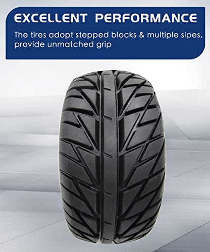 RC Short Course Truck Tires with Foam Inserts for 1/10 Scale Arrma Senton | Detachable Replacement 17mm 14mm 12mm RC Wheels and Tires High Grip,Pre-Mounted,Durable Rubber,Ready to Install