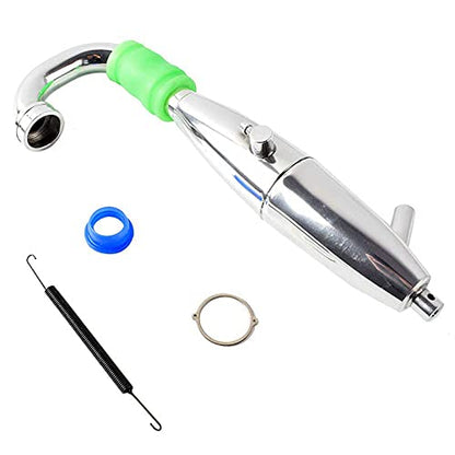 Exhaust Pipe SH 21 28 Level BQ003 Engine Exhaust Tube for HSP Model Car 1/8 RC Cars Spare Parts