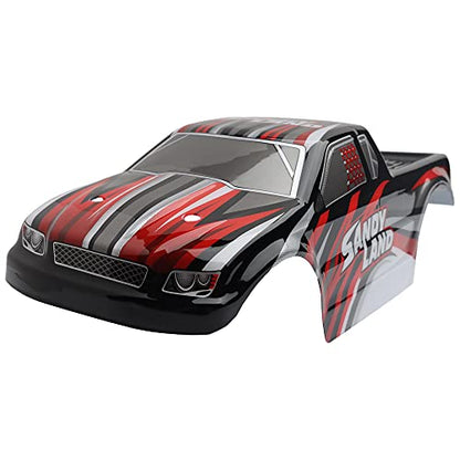 9300 RC Car Shell Body Cover PX9300-23 Accessories Spare Parts for 1:18 9300 9304 RC Cars (Red) - color: Red