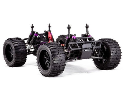 Redcat Racing Volcano EPX 1/10 Scale Electric RC Monster Truck – 4WD RC Truck with 2.4GHz Radio, Waterproof Electronics, 19T Brushed 550 Motor, Battery & Charger, Red