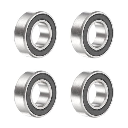 uxcell 4Pcs SMR126-2RS Deep Groove Ball Bearings, 6x12x4mm 440C Stainless Steel Double Shielded Bearings, ABEC 5 - size: 6x12x4mm