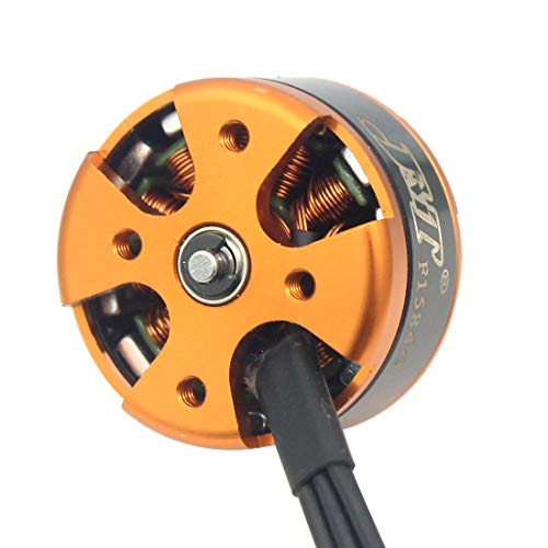 JMT Mini Multi-Rotor 1806 2400KV CW CCW Brushless Motor for DIY 2-3S 250 Mini Drone FPV CC3D 260 330 RC Quadcopter (CCW Black) - color: CCW Black