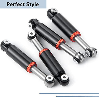 MORLORDY 4pcs RC Shocks Absorber Damper for 1/24 SCX24 AXI00001 AXI00002 AXI90081 AXI00005 AXI00006 Deadbolt RC Crawler Car Upgrades Accessories