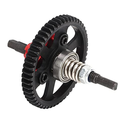 Generic Durable 54T Aluminum Steel Differential Slipper Clutch for Slash 4x4 (Red) - color: Red