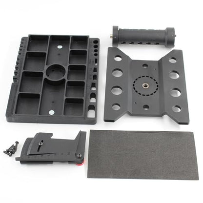 RC Stand Rotatable Workstation Adjustable Repair Stand Repair Tray Platform PP Material Rotation Feature Suitable for RC Car Truck Work