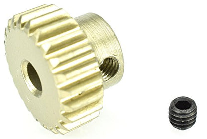 48 Pitch Aluminum Pinion Gear Set #9751 for Truck & RV, Compatible with 540 & 550 Size Motors, 1/8" Output Shaft, Includes 4 Set Screws