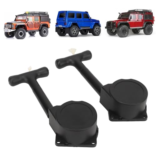 2pcs Rc Car Pull Starter, 1/10 Rc NitroCar Engine Starter, R020 Pull Start RecoilAccessory, for Hsp for Hpi for Redcat 1/10 Car