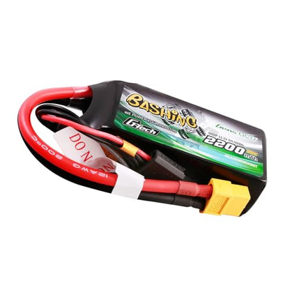 Gens ace G-Tech Bashing 2200mAh 11.1V 35C 3S Lipo Battery with XT60 Plug