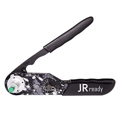 JRready NEW-DT2 Deutsch Crimp Tool for DTP, DT, DTM Connectors, Size 12, 16, 20 Solid Contacts. Equivalent to HDT 48 00 Deutsch Crimper(12-22AWG) - size: Crimping Tool(DT2)