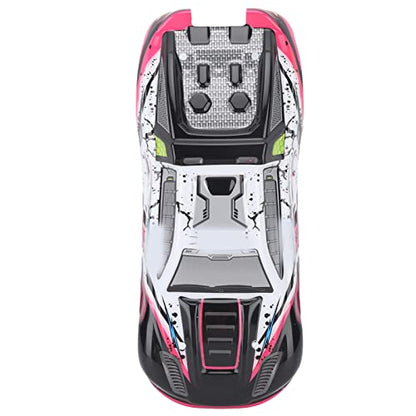 SIXRUN RC Car Body Shell PVC Spare Parts High Impact Car Body Shell Frame for SCY 16101PRO 1/16 RC Cars Car Toy Body Shell Remote (Rose Red) - color: Rose Red