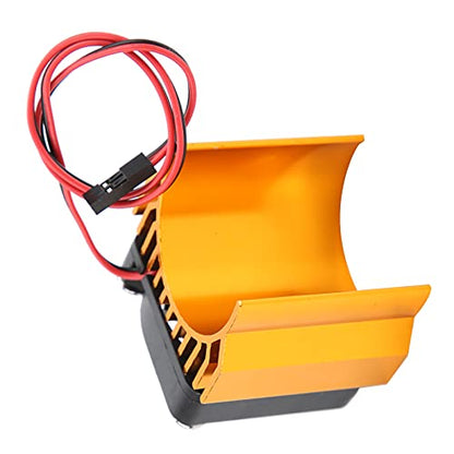 RC Motor Heatsink 1/10 RC Car 3650 Brushless Motor Cooling Fan 540 RC Brushed Motor Fan with Heatsink