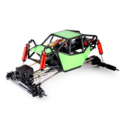 Hobby Remote Control 1/10 Rock Crawler 2.4G 4 * 4 RTR Electric Radio Off-Road Truck Hobby Grade Model for Ages 14+(Green) - color: Green