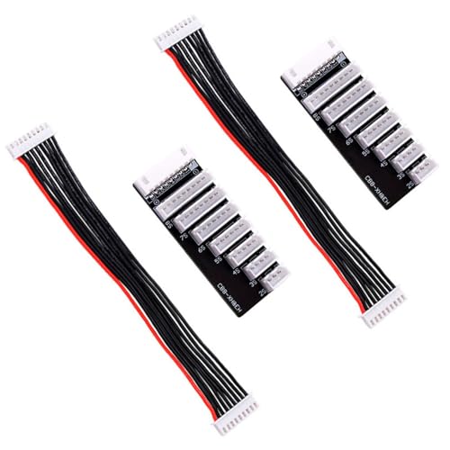 2-8S Lipo Balance Charging Board XH Connector for iCharger 308 406 408 Duo | Supports 2S-8S Lipo/LiHv, XH connector plug, works with Icharger 308/406/408 Duo ISDT Charger, 22AWG silicon wire,lightweight