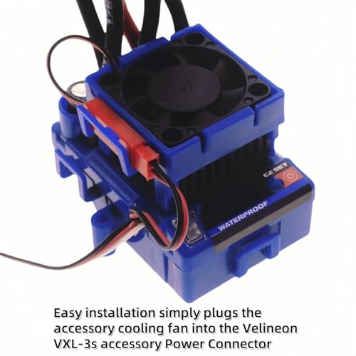 VXL-3s ESC Heat Sink Cooling Fan for Traxxas Bandit Slash Stampede Rustler 2WD / 4X4 VXL RC Car Parts