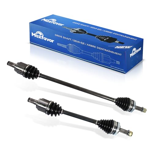Maxfavor CV Axle Shaft Assembly fit for 2007-2011 Dodge Caliber, | 2007-2017 Jeep Compass Patriot, Automatic CVT Trans FWD (Front Wheel Trans), CV Axle Front Passenger Driver