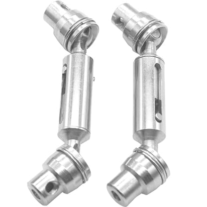 2PCS ShareGoo Metal RC Car Drive Shaft CVD Center Driving Shaft Dogbone 58-72mm Compatible with WPL HengLong 1/16 RC Military Truck Crawler Car