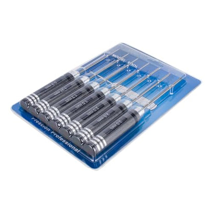 RC Hex Screwdriver Set 0.9mm - 3.0mm Allen Wrenches,Repair Tools Hexagon Screw Driver Kit for Traxxas Arrma Axial Losi Redcat RC Quadcopter Helicopter FPV Racing Drone - color: 8pcs Kit