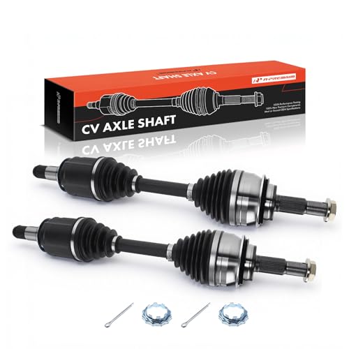 A-Premium Set of 2 Front CV Axle Shaft Assembly | Compatible with Toyota 4Runner 2003-2020, FJ Cruiser 2007-2014, Tacoma 2005-2020 & Lexus GX460 GX470, with Heavy Duty Boot - style: Front Driver and Passenger Side