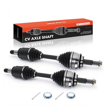 A-Premium Set of 2 Front CV Axle Shaft Assembly | Compatible with Toyota 4Runner 2003-2020, FJ Cruiser 2007-2014, Tacoma 2005-2020 & Lexus GX460 GX470, with Heavy Duty Boot - style: Front Driver and Passenger Side