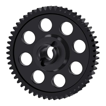 0.5M 54T Direct Drive Spur Gear for Losi 2WD Mini B Drag Mini-T | Steel Boxgear Main Gear Brushed/Brushless 1/16 1/18 RC Car - size: 54T