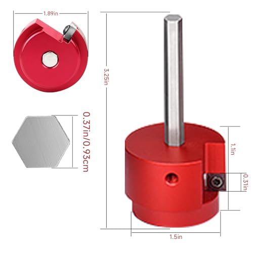 PVC Pipe Fitting Reamer Kit, Plumbing Pipe Saver,PVC Socket Saver with 3/8-Inch Hex Shaft PVC pipe reamer tool Contains PPR150 Size:1.5" - size: 1.5inch