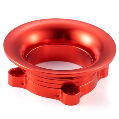 Metal Cooling Fan Cover Air Inlet Channel ESC Cooling Fan Heatsink for 1/10 RC Sakura D4 Drift Car Model Racing Car, Mounting Hole Distance 25mm (Red) - color: Red