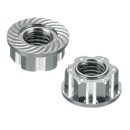 MECCANIXITY Hexagonal Nuts Aluminum M4 RC Wheel Carving Hex Nuts Dustproof Anti-Skid Mount Cap for 1/10 RC Model Car Trucks Off Road Car Upgraded Parts Pack of 2(Gray) - color: Gray
