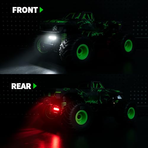LSG LED Headlight and Taillight Kit for 1/16 Arrma Gorgon Truck & Buggy | Front/Rear Lamp Set RC Car Lights, Upgrade Lighting Accessories for 1:16 Remote Control Monster