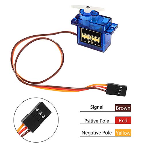8PCS SG90 9G Micro Servo Motor Kit Mini for RC Robot Arm Helicopter Airplane Car Boat Controls Project